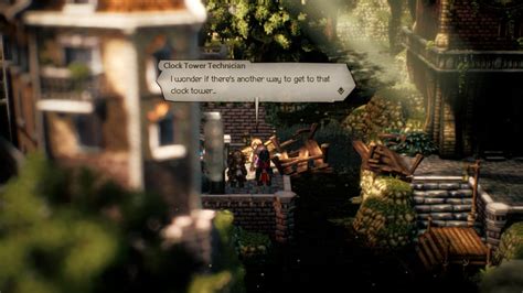 octopath traveler 2 for whom the clock tower tolls  Macy IGN