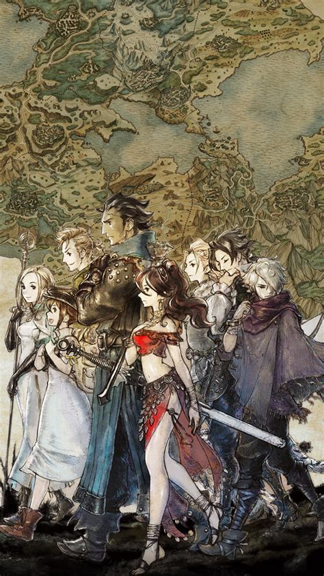 octopath traveler playtime  Eight roles to play