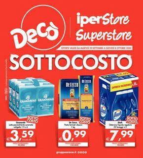 offerte decò caltagirone MD SpA, il marchio della Buona Spesa, è uno dei più importanti player della grande distribuzione in Italia