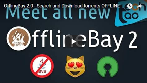 offlinebay  It downloads and updates a huge dump file to keep things in their proper order