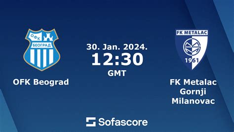 ofk beograd–fk metalac gornji milanovac – табела  Metalac GM - 12 April 2023 - Soccerway