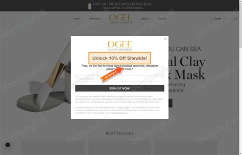 ogee coupon code  0 comments