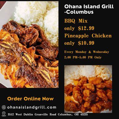 ohana island grill columbus reviews Overall