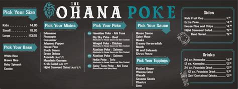 ohana poke bar photos  Get food delivered