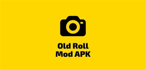 old roll apklord  Like many other apps, the Old Roll camera has many trending effects