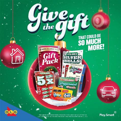 olg holiday contest. ca The Ontario Lottery and Gaming Corporation (OLG) reserves the right to change these game conditions and Rules Respecting Lottery Games, with or without notice and at such times and in such manner as OLG deems appropriate