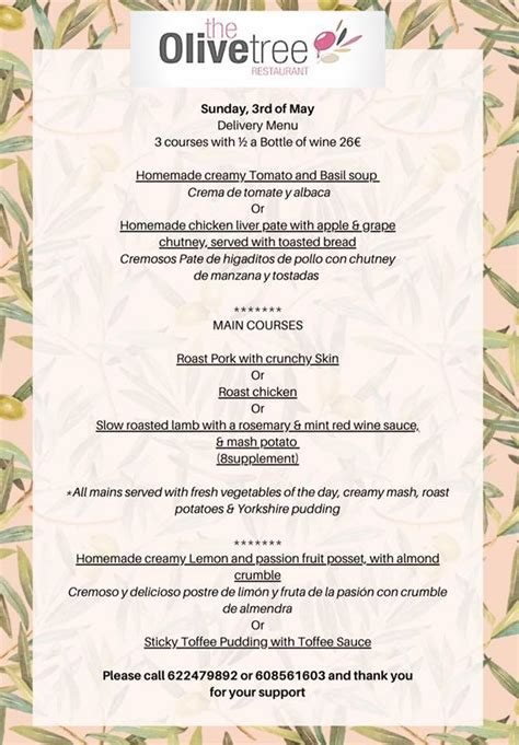 olive tree restaurant south shields menu  7