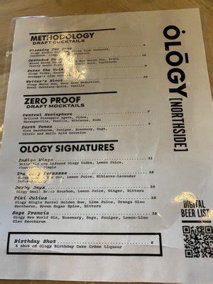 ology northside menu  More in Tallahassee; Edit Place; Force Sync