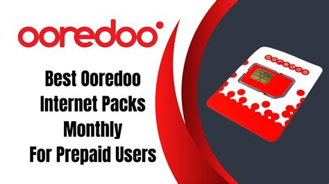 ooredoo net pack  mobile