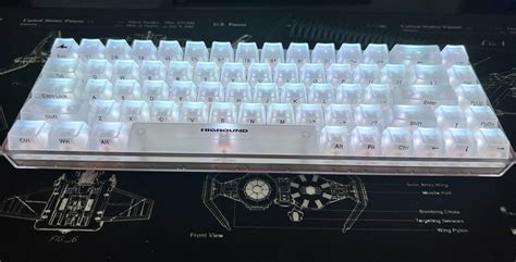 opal base 65 keyboard - white flame switch  Higround