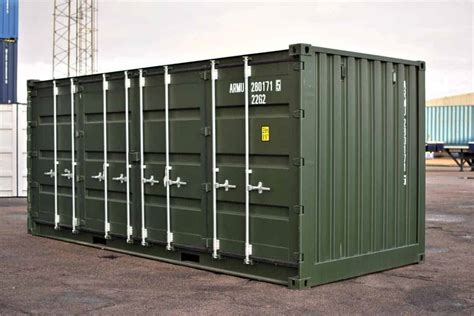 open side storage containers atlanta  New 40ft HC OT (High Cube Open Top) shipping container