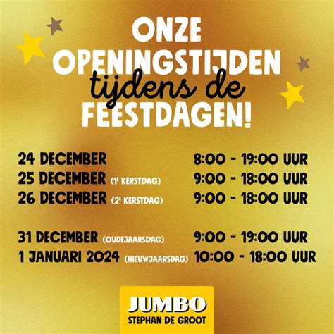 openingstijden jumbo heerde 30 - 12