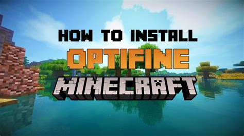 optimine minecraft  A perfect choice for personal computers that want to run Mincracraft