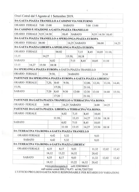 orari cotral gaeta formia 00Hai 3 modi per andare da Stazione di Formia-Gaeta a Gaeta