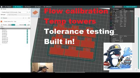 orca slicer flow calibration 190, when I