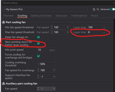 orca slicer speed settings  M140 S0