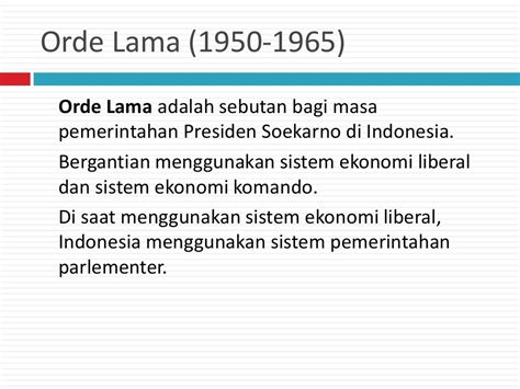 orde lama orde baru dan reformasi  1