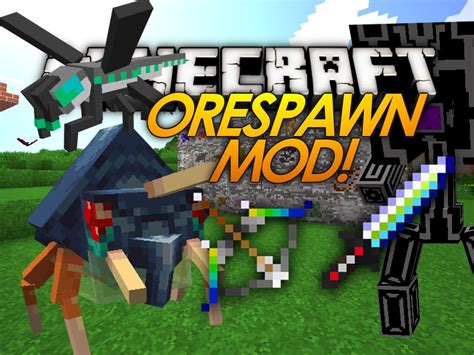 orespawn mod 1.8 9  This mod adds tons of new items, mobs, ores and blocks to minecraft game