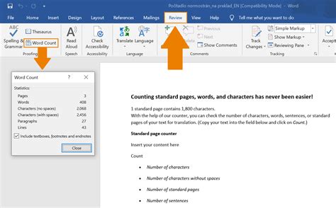 orv word count  Hover your cursor by your chosen text