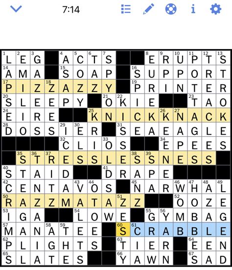 osculate crossword  Find clues for Cook 'osculates' French dish (9) or most any crossword answer or clues for crossword answers