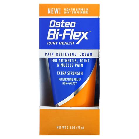 osteo bi flex cream  It contains 1,500 mg of Glucosamine, a key building block of cartilage