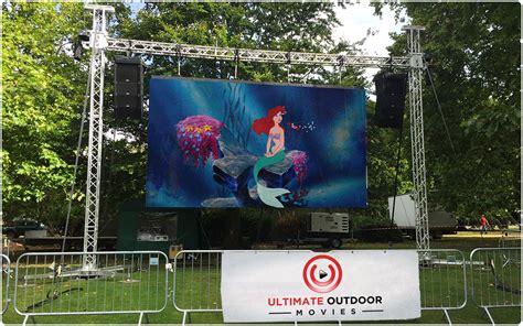 outdoor led screen rental houston  that can