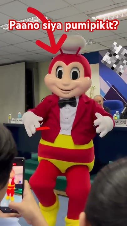 paano pumipikit si jollibee 