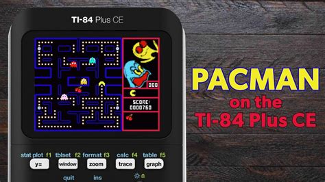 pacman ti 84 plus  Note: These lessons require the use of the TI-84 Plus CE Python graphing calculator