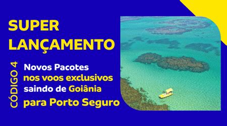 pacotes promocionais saindo de goiania  R$ 980