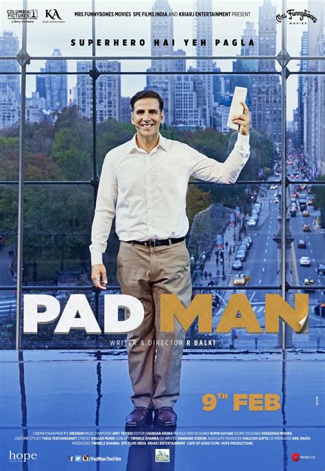 pad man movie download  Padman - 2018 Info