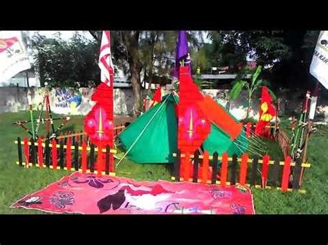 pagar tenda pramuka kreatif 000