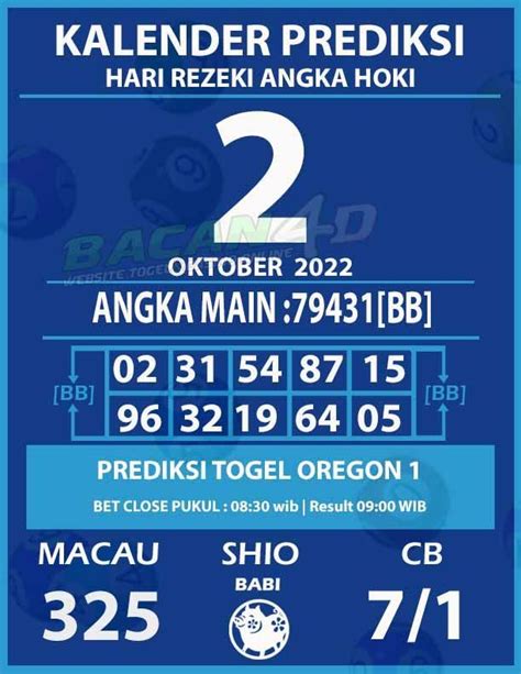 paito oregon1  Paito Warna Angkanet Aplikasi Togel berusaha menghadirkan