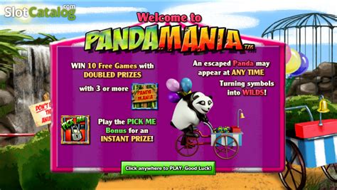 pandamania game Panda Slots has all your favorite lucky 777 Casino machines