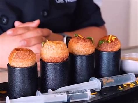 pani puri durban  Add some boondi when serving