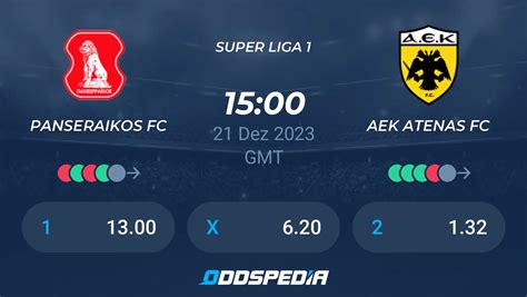 panserraikos 1964 fc x aek atenas  AiScore Football LiveScore provides you with unparalleled football live scores and football results from over 2600+ football leagues, cups and tournaments