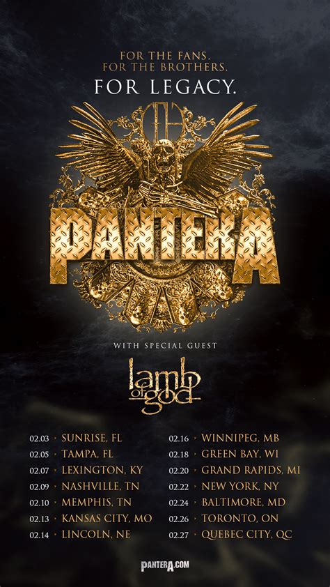 pantera mn  Paul, MN, USA on September 24, 1997 from the The Great Southern Trendkill Tour and other Pantera Setlists for free on setlist