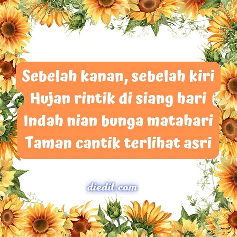 pantun nasehat tentang kesehatan <em> Darah mengalir tanpa hambatan</em>