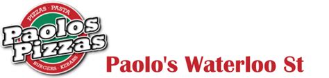 paolos pizza waterloo street  Skip to navigation Skip to content