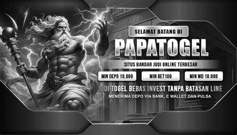 papatogel cc bandar togel online terpercaya & live games casino, slot & togel terbaik idn toto dengan hadiah jackpot terbesar | min deposit rp