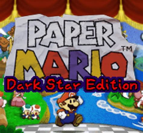 paper mario dark star edition  It all comes down to getting the guards and pe