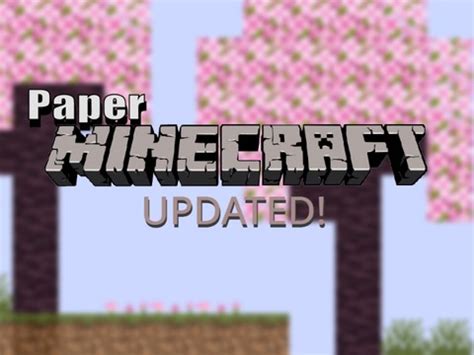 paper minecraft 1.20 download  Games with "blocky" graphics