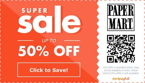 papermart coupon  Beauty; Electronics; Food;