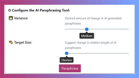 parapharsing Free Paraphrasing Tool