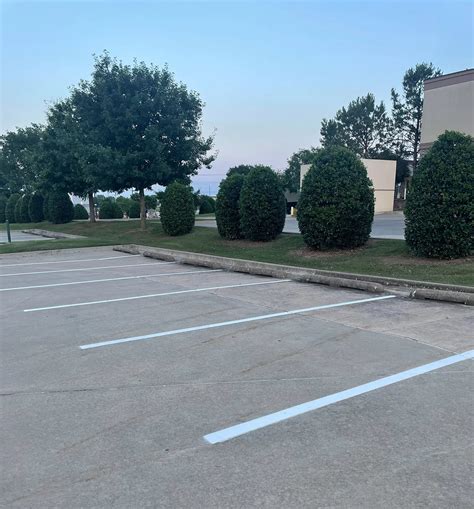 parking lot striping tulsa  Parking lot striping is essential for businesses, as it plays a vital role in ensuring the safety of everyday commuters