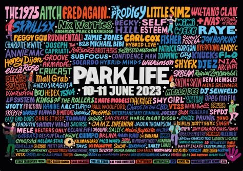 parklife 2023 map  Parklife 2023 takes place on Saturday 10 and Sunday 11 June at Heaton Park in Manchester