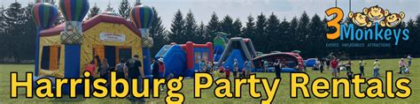 party rentals harrisburg, pa  A bounce home slide combination, for example, will be a little more expensive than a basic bounce home; they'll run anywhere from $1500 up to around $3500 for the biggest bounce home slide combinations