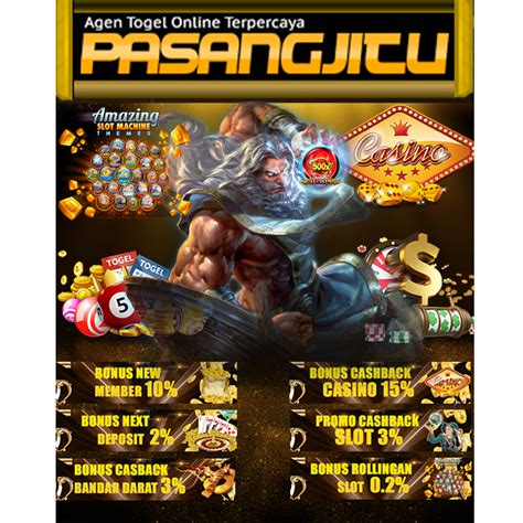 pasang4djitu slot Kami menghadirkan pilihan permainan slot gacor lengkap dan dan juga dengan bonus besar serta Jackpot yang menggiurkan