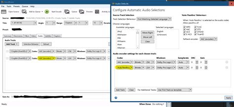 passthru common metadata handbrake meaning  HandBrake supports passthru for a limited number of popular source formats