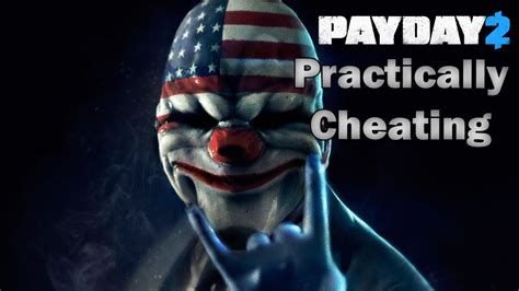 payday 2 cheated by using invalid mask  Sometimes people are marked a cheater in-game for the above, my question is what exactly does it mean? They used a dlc unlocker or what? Second question is, I've bought a skin for a weapon with modifications included, said modifications are achievement locked, can I get in trouble for this? Getting a lot of new players from Epic getting tagged as cheater joining my lobbies