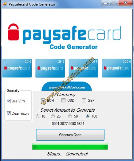 paysafecard generator discord  api-documentation Public